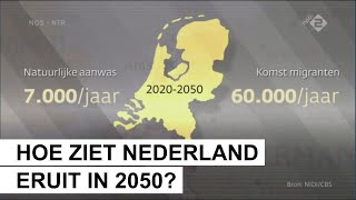 Drukker diverser en grijzer  Enorme bevolkingsgroei door immigratie  Nederland in 2050 [upl. by Yevrah]