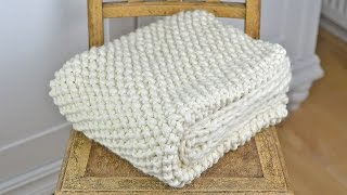 WolldeckePlaidBlanket stricken  Vorstellung eines Strickkit von quotWE ARE KNITTERSquot [upl. by Minton81]