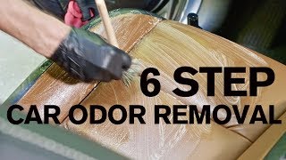 How to Remove Car Odors in 6 Steps [upl. by Enelie789]