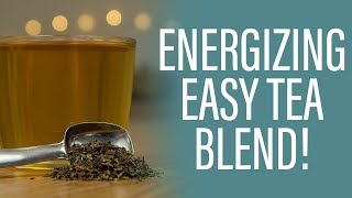 Awesome Herbal Tea Recipe for Energy  Make Your Own Tea Blend Ep3 [upl. by Atteroc]