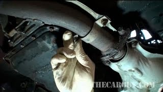 How To Fix Exhaust Rattles  EricTheCarGuy [upl. by Mcclees]