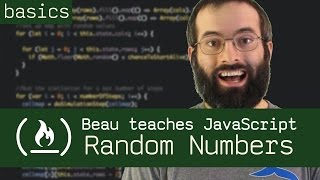 Random numbers amp parseInt  Beau teaches JavaScript [upl. by Idas203]