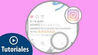 ¿Puedes BUSCAR TUS COMENTARIOS en INSTAGRAM [upl. by Etnaik356]