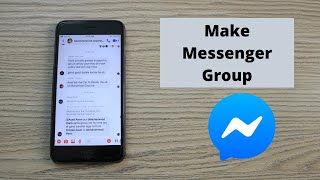 How to Make Group Chats on Messenger Updated  Create Group Chat in Messenger [upl. by Kcerb337]