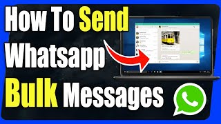 How To Send Bulk Whatsapp Messages  Full Guide [upl. by Yrrok238]