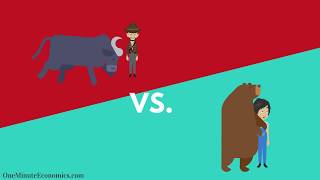 Bull and Bear Markets Bullish vs Bearish Explained in One Minute From Definition to Examples [upl. by Patrick]