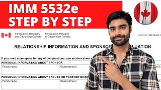 SPOUSE PR CANADA Sponsorship Evaluation and Relationship Questionnaire IMM 5532e Part C [upl. by Elehcin347]