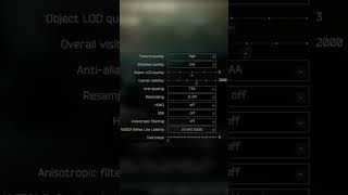 THE BEST ESCAPE FROM TARKOV SETTINGS [upl. by Herbie]