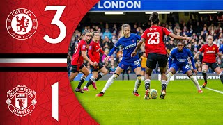 Chelsea 31 Man Utd  WSL Match Recap [upl. by Anak618]