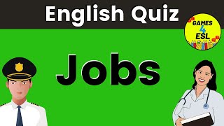 What Am I Quiz  Jobs and Occupations Vocabulary [upl. by Crifasi]