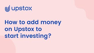 How To Add Money On The Upstox App [upl. by Tamarra]