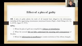 Part 9 Arraignment and Plea [upl. by Slifka]