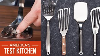 Kitchen Equipment Experts Favorite Metal Spatula [upl. by Atyekram]