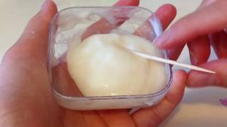 DIY Shampoo And Salt Slime [upl. by Sidoney]