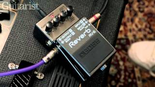 BOSS RV6 Reverb Pedal [upl. by Lebasiairam453]