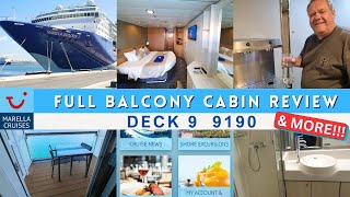 Marella Explorer 2 Standard Balcony Cabin Tour amp Review Deck 9 9190… and More [upl. by Nealon]