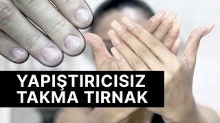 Bantlı Takma Tırnak💅 [upl. by Aiekal]