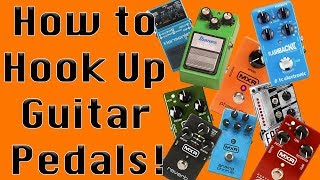 How to Hook Up a Guitar Pedal [upl. by Heriberto]