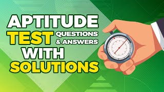 How to Pass Aptitude Test Questions with Answers and Solutions [upl. by Avevoneg]