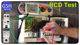 Testing an ‘A’ Type RCBO 10 Times and NOT the Standard 5 Tests to Prove the Effectiveness of the RCD [upl. by Einnal934]