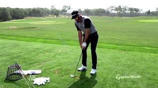 Hitting Wedges with Dustin Johnson [upl. by Aviv901]