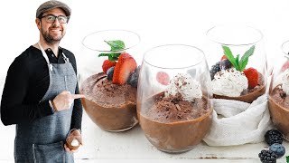 Perfect Chocolate Mousse Recipe [upl. by Nitaj]