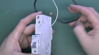 Fitting an RCBO in a Consumer Unit [upl. by Dohsar263]