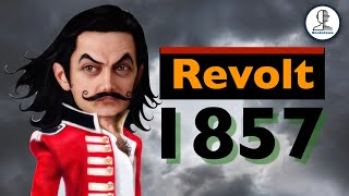 Revolt of 1857  Sepoy Mutiny of 1857  UPSC  Class 8  War of Independence  1857 Ki Kranti [upl. by Marley901]