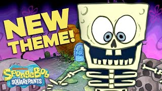 SpongeBobs HALLOWEEN Theme Song 🎃  SpongeBobOfficial [upl. by Bartel]