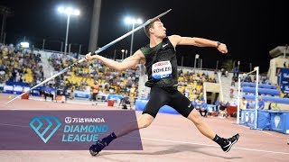 How to throw the javelin with Thomas Röhler  Wanda Diamond League [upl. by Oaht894]