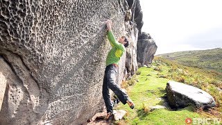 TwentyYearLong 8b Boulder Problem Finally Climbed  Stone Kingdom Ep 2 [upl. by Brucie69]