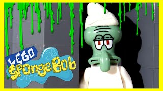 Squidward the Unfriendly Ghost lego spongebob [upl. by Jorry]