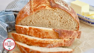 5Ingredient Artisanal Bread Recipe for Beginners [upl. by Nebur412]