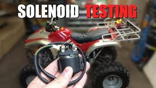 How to Test an ATV Solenoid [upl. by Vincenty]