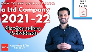 How to Pay Yourself as a Ltd Company  Directors Salary 20212022  Dividends vs Salary UK [upl. by Nodal]