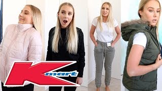 KMART CLOTHING HAUL  TRY ON [upl. by Wolliw]