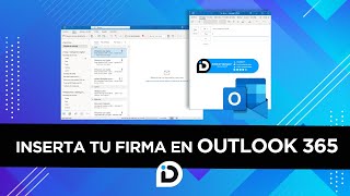 Como poner firma en Outlook 365 ✍🏼 [upl. by Otirecul491]