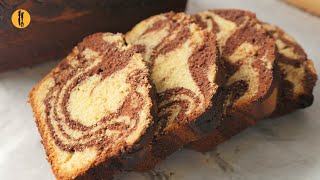 Marble Cake Recipe By Food Fusion [upl. by Anid]