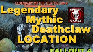 Fallout 4  Legendary Mythic Deathclaw Location [upl. by Wertheimer]