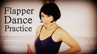 Flapper Dance Practice  GREAT GATSBY Workout [upl. by Rowena]