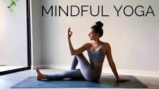 Mindful Yoga Flow  40Minute Tone amp Stretch Full Body [upl. by Cykana45]