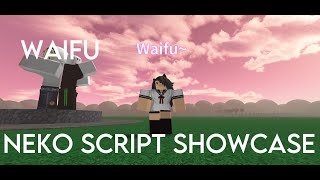 Roblox Neko Script ShowCase [upl. by Enirhtac]