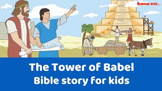 The Tower of Babel  Bible story for kids [upl. by Assela529]