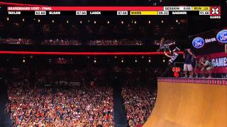 SHAUN WHITE 2011 Skateboard Vert Gold  World of X Games [upl. by Proudlove]