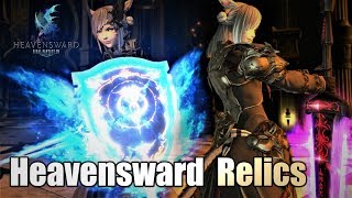 All Heavensward Relic Weapons  All Stages Anima [upl. by Ott784]