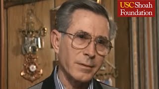 The Brutal Treatment of Jews  Holocaust Survivor Ben Lesser  USC Shoah Foundation [upl. by Jordanson]