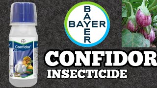 CONFIDOR INSECTICIDE  BAYER  IMIDACLOPRID 178 WW [upl. by Akim]