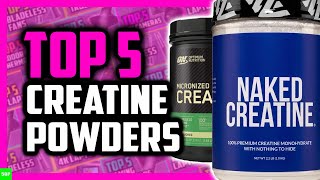 Best Creatine Monohydrate Powder in 2021 [upl. by Mercier]