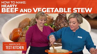 How to Make the Best Hearty Beef and Vegetable Stew [upl. by Esnofla]