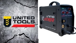 UniMig Viper 182 Inverter Welder  Gas amp Gasless MIG  MMA Arc [upl. by Hayward]